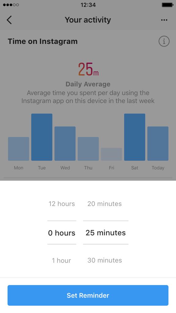 Well-being: Instagram announces a new feature to help you manage your time