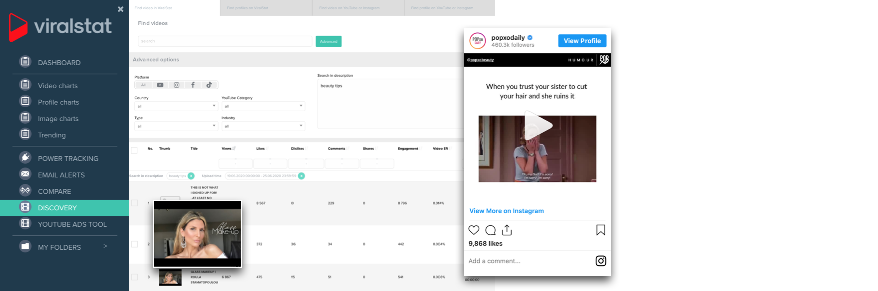 find content inspiration for social profile